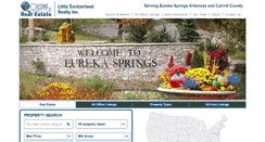 Desktop Screenshot of eurekasprings-ar-realestate.com